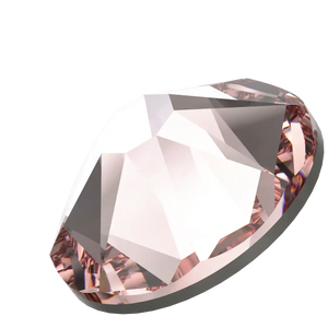 Serinity Flat Back Crystals Non Hotfix - Vintage Rose