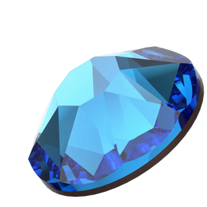 Serinity Flat Back Crystals Non Hotfix - Capri Blue