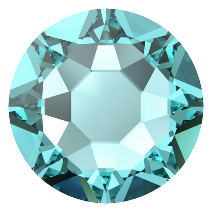Serinity Flat Back Crystals Non Hotfix-  Light Turquoise