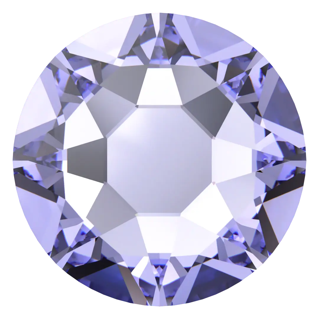 Serinity Flat Back Crystals Non Hotfix - Provence Lavender