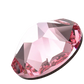 Serinity Flat Back Crystals Non Hotfix - Light Rose