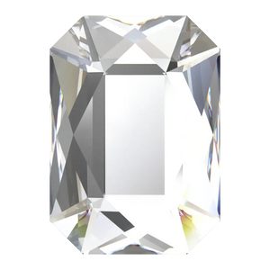Serinity Crystals Non Hotfix Emerald Cut - Crystal