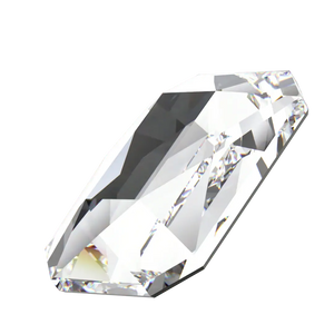 Serinity Crystals Non Hotfix Emerald Cut - Crystal