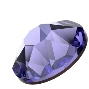 Serinity Flat Back Crystals Non Hotfix - Tanzanite