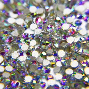 Glass Rhinestones - AB (Golden Back) - 1440 Pcs — detail view 3