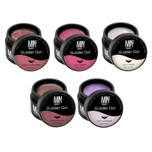 Builder Gel (In a Pot) Collection II - Colors #12 - #16 Bundle