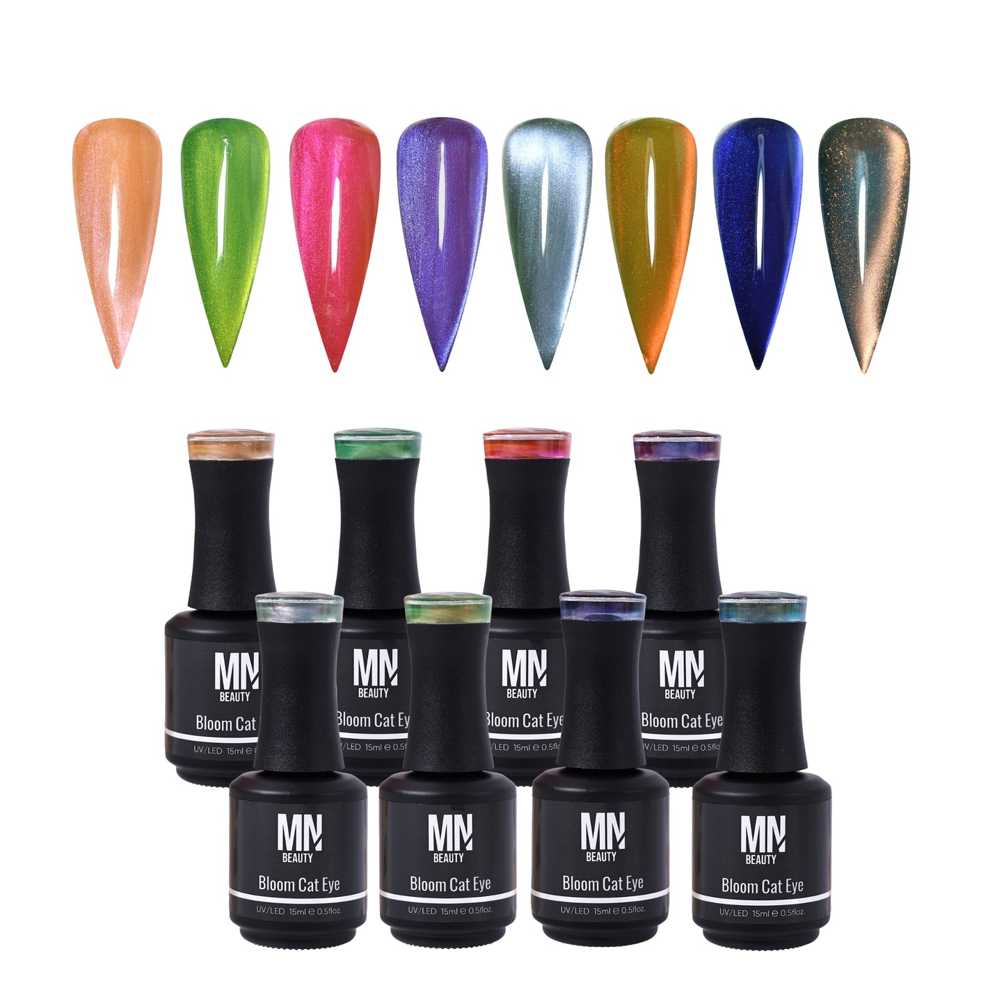 Bloom Cat Eye (8 Colors Collection) + Free Magnet Wand