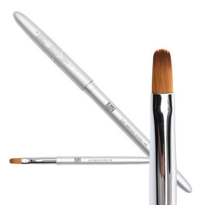 Gel Brush (Oval) - #08