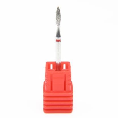 Nail Drill Bit (Flame Shape) - Fine Grit