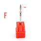 Nail Drill Bit (Flame Shape) - Fine Grit