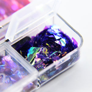 Cellophane Pieces - Flakes (6 Colors) — detail view 3