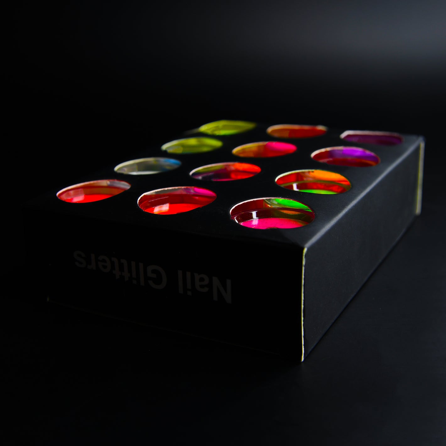 Neon Pigment Powder (Glow in the Dark) 12 pack