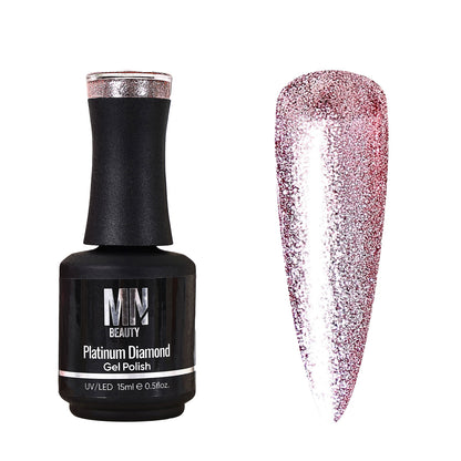 Platinum Diamond Gel Polish #04