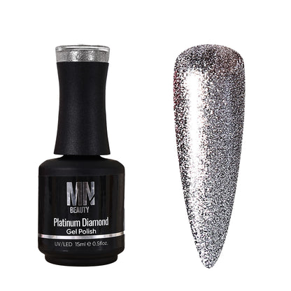 Platinum Diamond Gel Polish #06