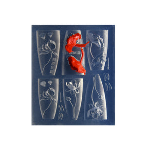 Silicone Pad Molds (Flowers, Snakes) — detail view 3