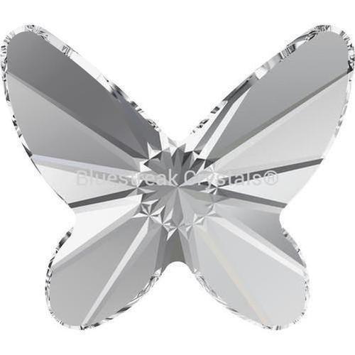Serinity Flat Back Crystals Non Hotfix Butterfly - Crystal