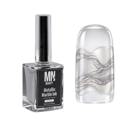 Metallic Marble Ink