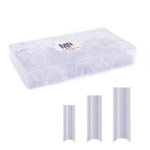 Nail Tips (Square No C Curve) 3XL Clear 360 pcs